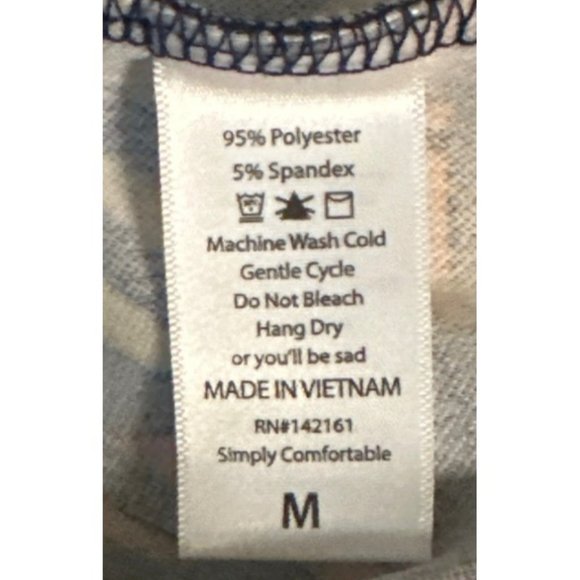 Set of 2 LuLaRoe Simply Comfy Pencil Skirts Blue Brown Geometric Women Size M - Picture 7 of 13